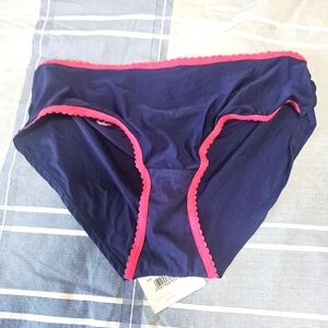 Navy and Pink Briefs By Cleo